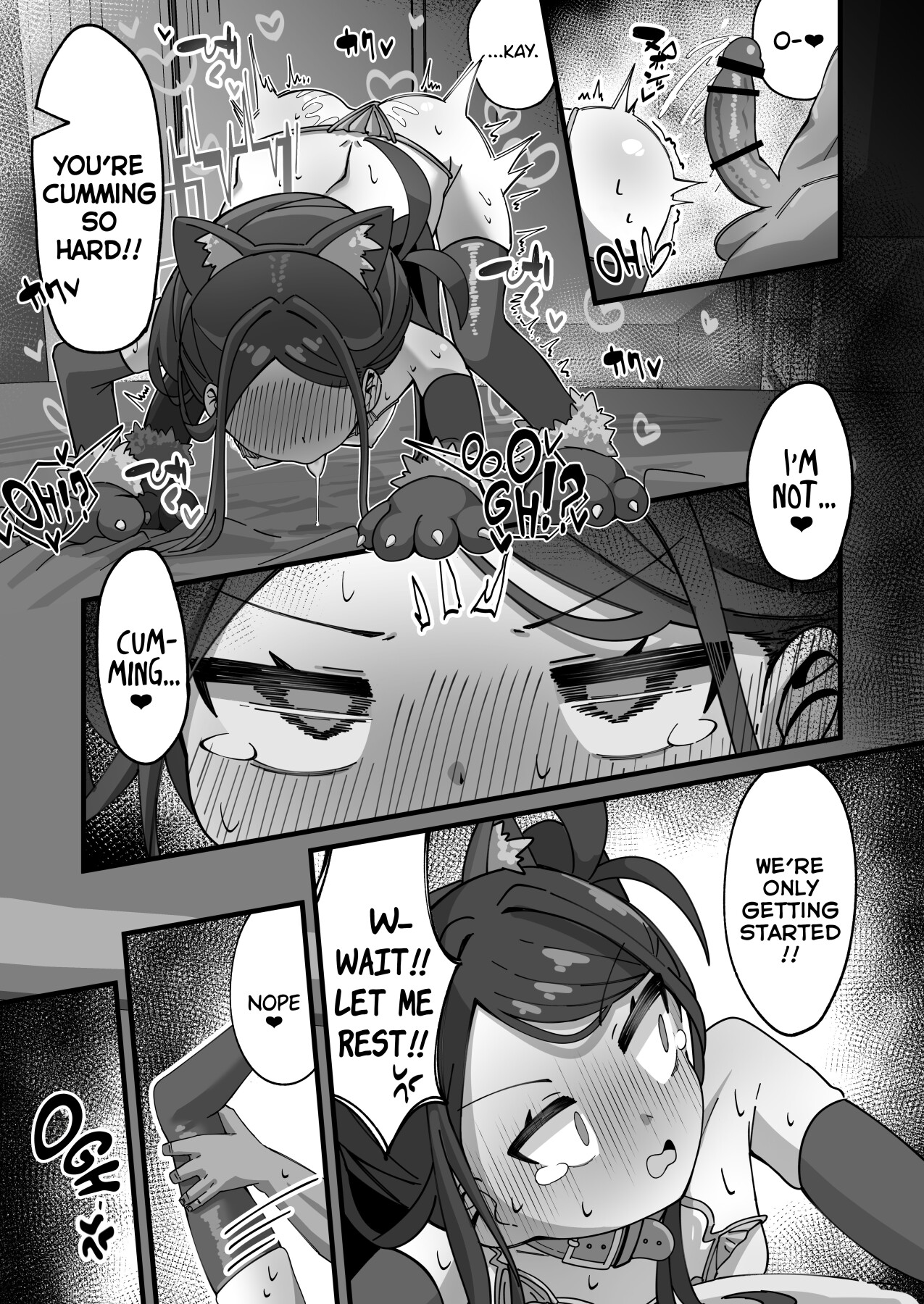 Hentai Manga Comic-A Story About Serious, Wild Breeding Sex With Kei.-Read-16